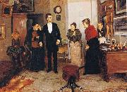 Vladimir Makovsky His First Suit Spain oil painting artist